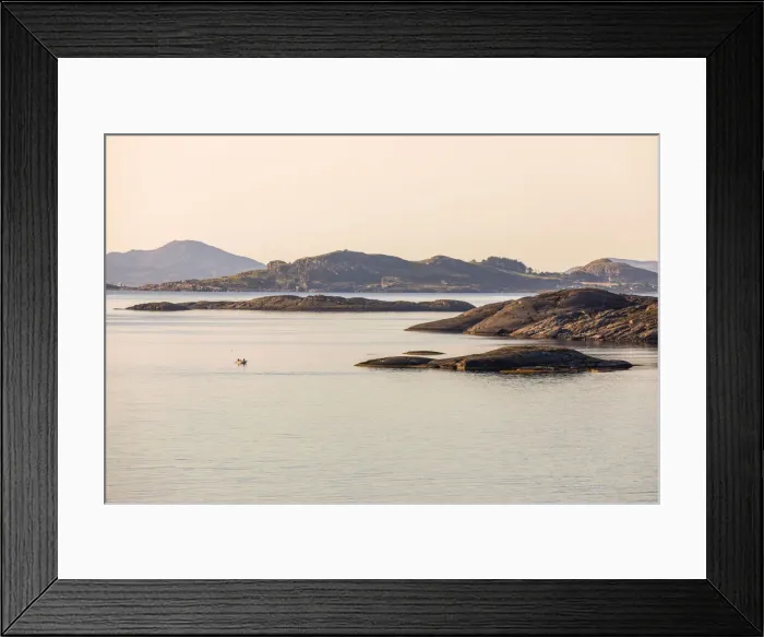 Framed Print : Norway, Rogaland, Mosteroy, Islands at the entrance of Stavanger's Fjord Framed Print : Norway, Rogaland, Mosteroy, Islands at the entrance of Stavanger's Fjord