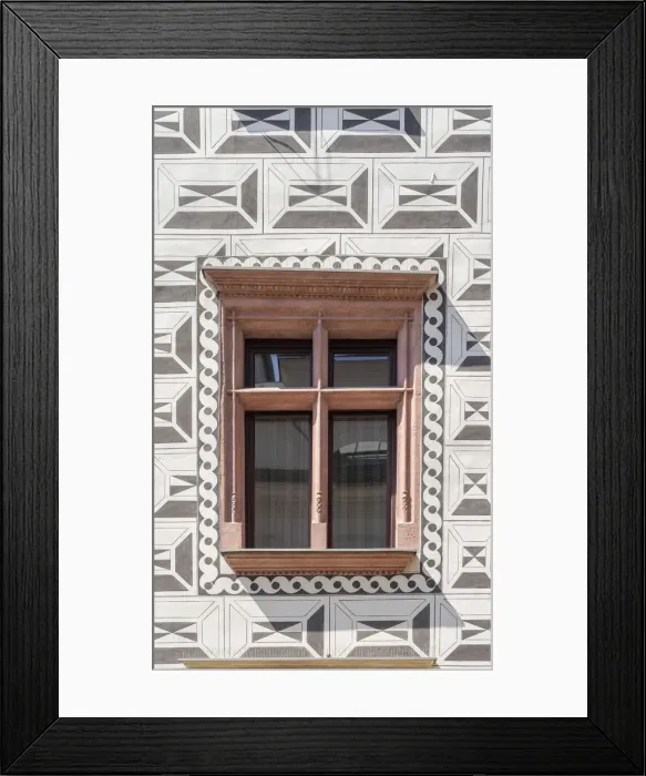 Framed Print : Building facade, Krakow Old Town, Krakow, Poland, Eastern Europe Framed Print : Building facade, Krakow Old Town, Krakow, Poland, Eastern Europe