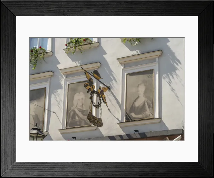 Framed Print : Building facade, Krakow Old Town, Krakow, Poland, Eastern Europe Framed Print : Building facade, Krakow Old Town, Krakow, Poland, Eastern Europe