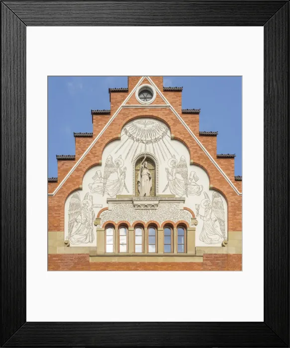 Framed Print : Church of the Sacred Heart of Jesus, Krakow, Poland, Eastern Europe Framed Print : Church of the Sacred Heart of Jesus, Krakow, Poland, Eastern Europe
