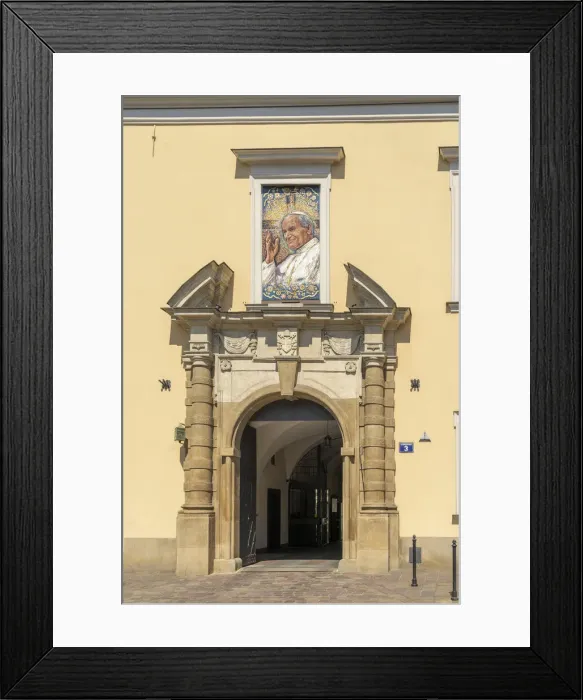 Framed Print : Archbishops Palace or Bishops Palace, Krakow Old Town, Krakow, Poland Framed Print : Archbishops Palace or Bishops Palace, Krakow Old Town, Krakow, Poland