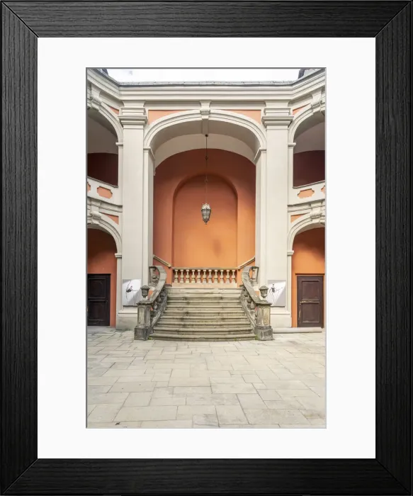 Framed Print : The baroque Ballet School, former Jesuit College, Old Town, Poznan, Poland, Eastern Europe Framed Print : The baroque Ballet School, former Jesuit College, Old Town, Poznan, Poland, Eastern Europe