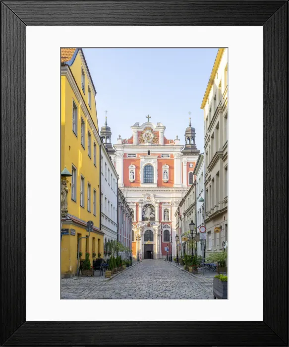 Framed Print : Fara Church or the Parish Church of St. Stanislaus, Old Town, Poznan, Poland Framed Print : Fara Church or the Parish Church of St. Stanislaus, Old Town, Poznan, Poland