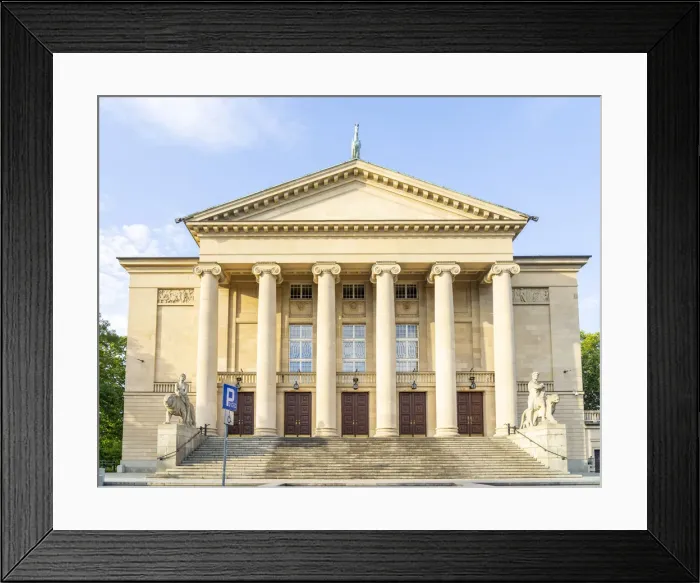 Framed Print : Grand Theatre, Imperial District, Poznan, Poland, Eastern Europe Framed Print : Grand Theatre, Imperial District, Poznan, Poland, Eastern Europe