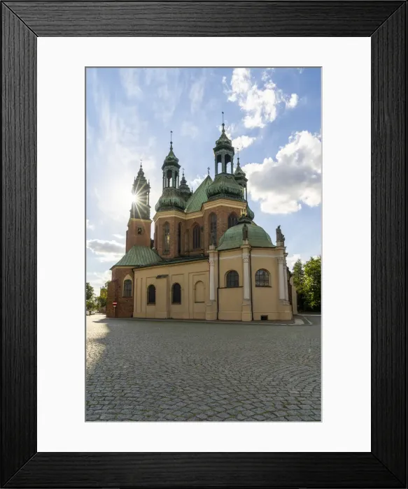Framed Print : The St. Peter and Paul cathedral on Cathedral Island or Ostrow Tumski, Poznan, Poland Framed Print : The St. Peter and Paul cathedral on Cathedral Island or Ostrow Tumski, Poznan, Poland