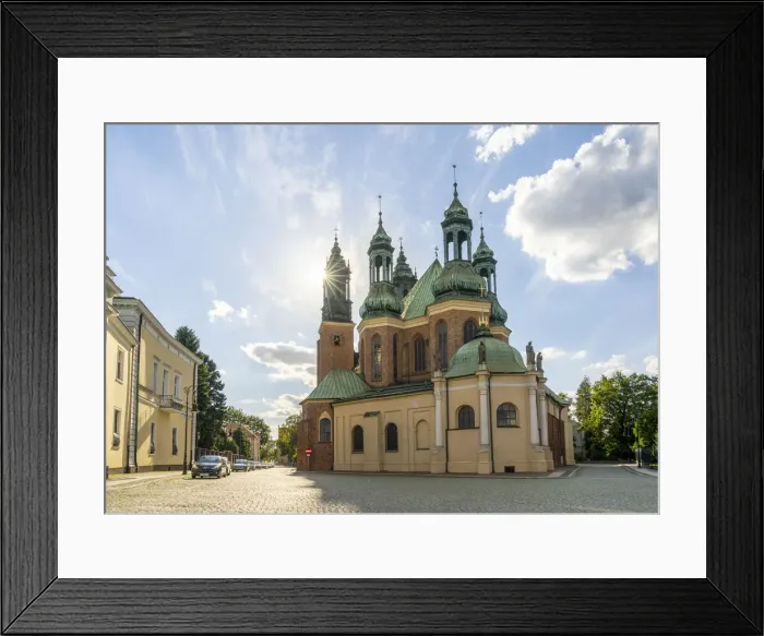 Framed Print : The St. Peter and Paul cathedral on Cathedral Island or Ostrow Tumski, Poznan, Poland Framed Print : The St. Peter and Paul cathedral on Cathedral Island or Ostrow Tumski, Poznan, Poland