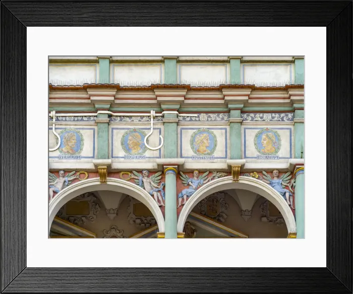 Framed Print : Town Hall facade, Old Market square, Poznan, Poland, Eastern Europe Framed Print : Town Hall facade, Old Market square, Poznan, Poland, Eastern Europe