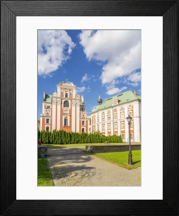 Framed Print : The Baroque Jesuit College in Poznan, Frederic Chopin Park, Old Town, Poznan, Poland Framed Print : The Baroque Jesuit College in Poznan, Frederic Chopin Park, Old Town, Poznan, Poland