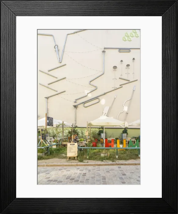 Framed Print : Inside out building artwork, Cathedral Island or Ostrow Tumski, Poznan, Poland Framed Print : Inside out building artwork, Cathedral Island or Ostrow Tumski, Poznan, Poland