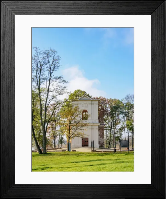 Framed Print : Arian Community Church Ruins, Piaski, Lublin Voivodeship, Poland