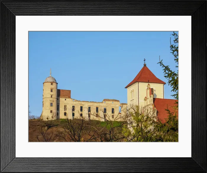 Framed Print : Castle and Church of St. Stanislaus and St. Margaret, Janowiec, Lublin Voivodeship Framed Print : Castle and Church of St. Stanislaus and St. Margaret, Janowiec, Lublin Voivodeship