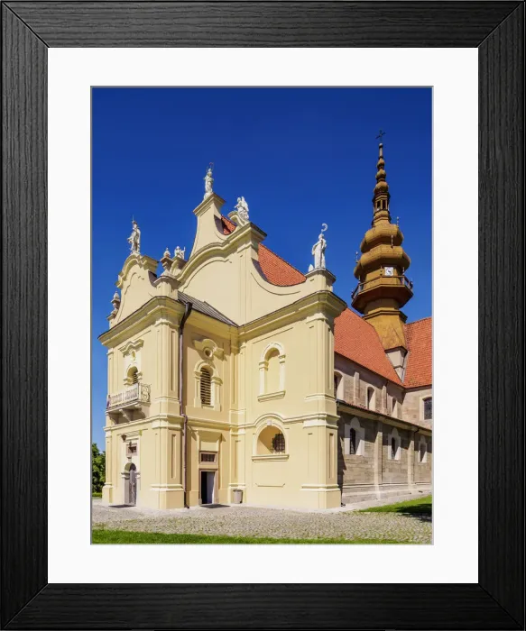 Framed Print : Cistercian church of St. Florian, Koprzywnica, Swietokrzyskie Voivodeship, Poland Framed Print : Cistercian church of St. Florian, Koprzywnica, Swietokrzyskie Voivodeship, Poland