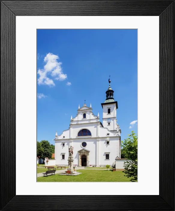 Framed Print : Camaldolese monastery complex in Rytwiany, Swietokrzyskie Voivodeship, Poland Framed Print : Camaldolese monastery complex in Rytwiany, Swietokrzyskie Voivodeship, Poland