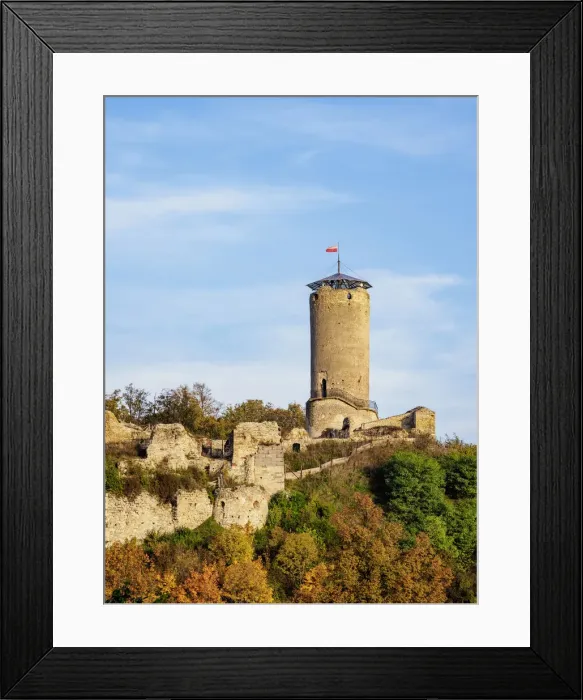 Framed Print : Ilza Castle, Masovian Voivodeship, Poland Framed Print : Ilza Castle, Masovian Voivodeship, Poland