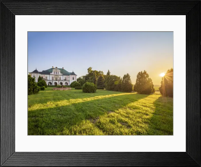 Framed Print : Czyzow Szlachecki Palace at sunset, Swietokrzyskie Voivodeship, Poland Framed Print : Czyzow Szlachecki Palace at sunset, Swietokrzyskie Voivodeship, Poland