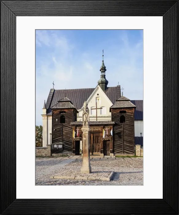 Framed Print : Parish Church of St. Martin and the Assumption of the Blessed Virgin Mary, Krynki Framed Print : Parish Church of St. Martin and the Assumption of the Blessed Virgin Mary, Krynki