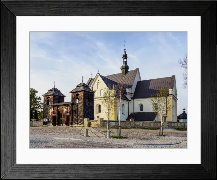 Framed Print : Parish Church of St. Martin and the Assumption of the Blessed Virgin Mary, Krynki Framed Print : Parish Church of St. Martin and the Assumption of the Blessed Virgin Mary, Krynki