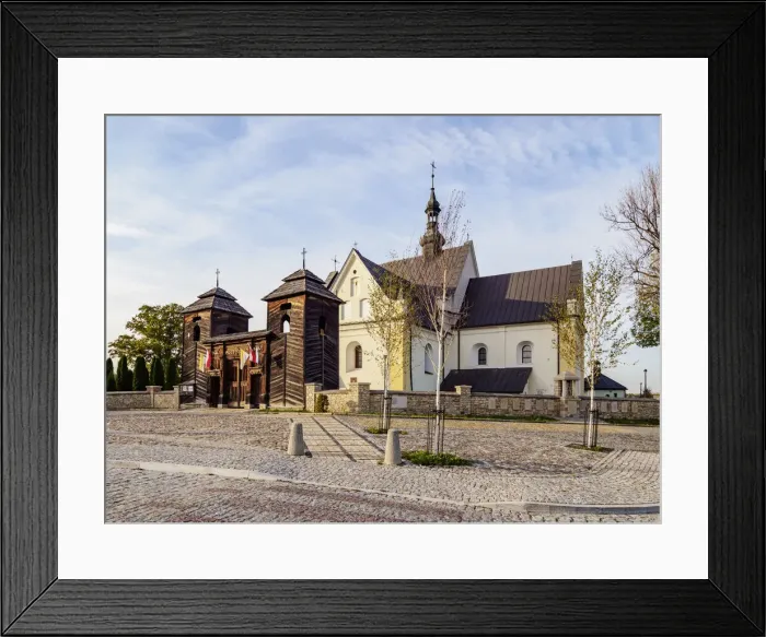 Framed Print : Parish Church of St. Martin and the Assumption of the Blessed Virgin Mary, Krynki Framed Print : Parish Church of St. Martin and the Assumption of the Blessed Virgin Mary, Krynki