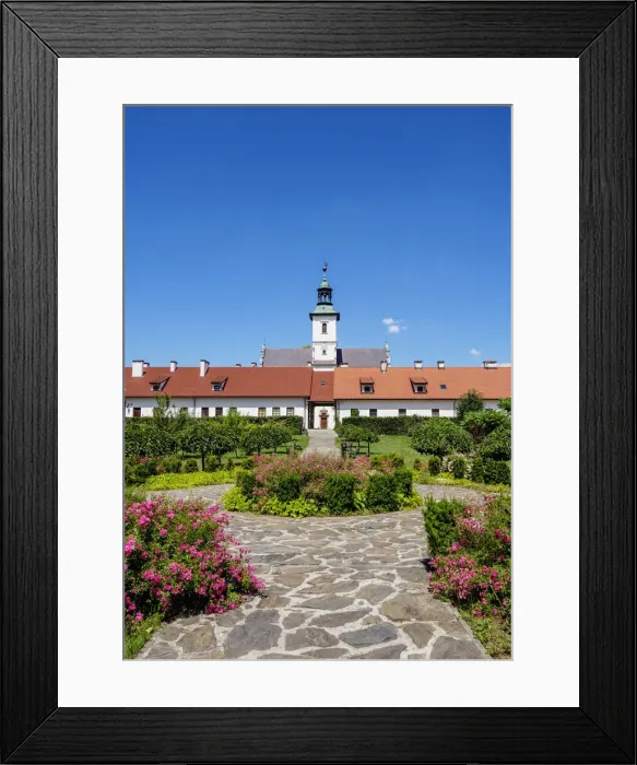 Framed Print : Camaldolese monastery complex in Rytwiany, Swietokrzyskie Voivodeship, Poland Framed Print : Camaldolese monastery complex in Rytwiany, Swietokrzyskie Voivodeship, Poland