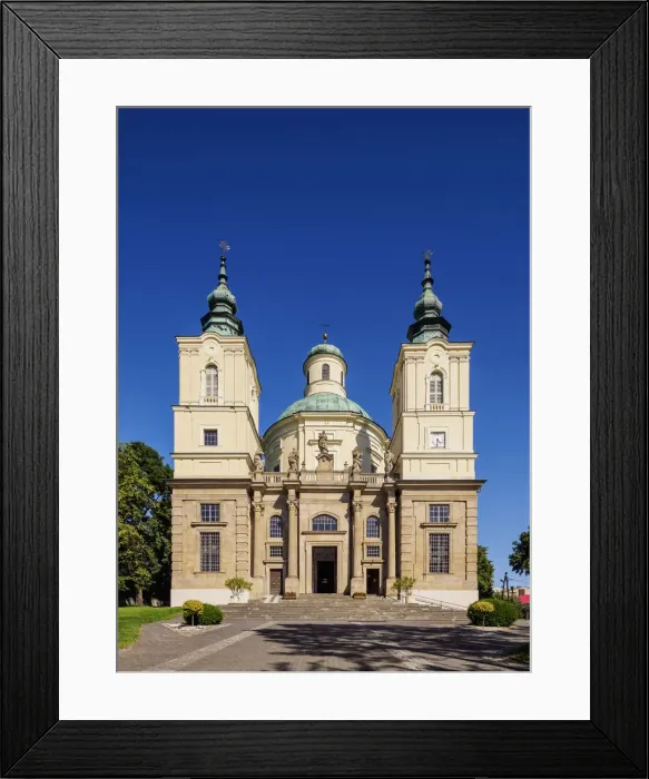 Framed Print : St. Joseph Church in Klimontow, Swietokrzyskie Voivodeship, Poland Framed Print : St. Joseph Church in Klimontow, Swietokrzyskie Voivodeship, Poland