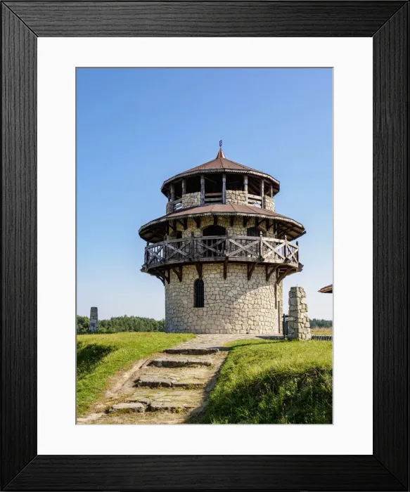 Framed Print : Viewing Tower in Susiec, Roztocze, Lublin Voivodeship, Poland Framed Print : Viewing Tower in Susiec, Roztocze, Lublin Voivodeship, Poland