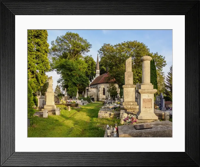 Framed Print : Roman Catholic Cemetery and St. Leonard Church in Szczebrzeszyn, Lublin Voivodeship Framed Print : Roman Catholic Cemetery and St. Leonard Church in Szczebrzeszyn, Lublin Voivodeship
