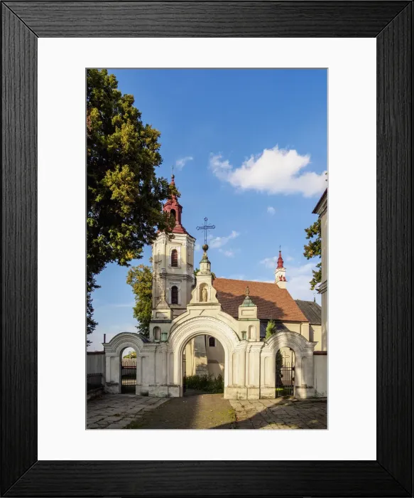 Framed Print : St. Nicholas Church, Szczebrzeszyn, Lublin Voivodeship, Poland