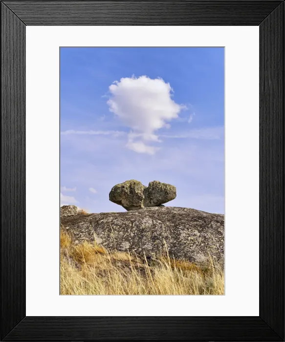 Framed Print : The granitic high plateau near Mata de Lobos, Figueira de Castelo Rodrigo Framed Print : The granitic high plateau near Mata de Lobos, Figueira de Castelo Rodrigo