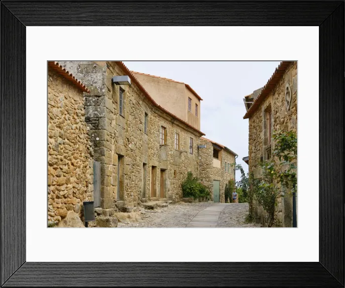 Framed Print : The main street of the historic village of Castelo Rodrigo. Beira Alta, Portugal Framed Print : The main street of the historic village of Castelo Rodrigo. Beira Alta, Portugal