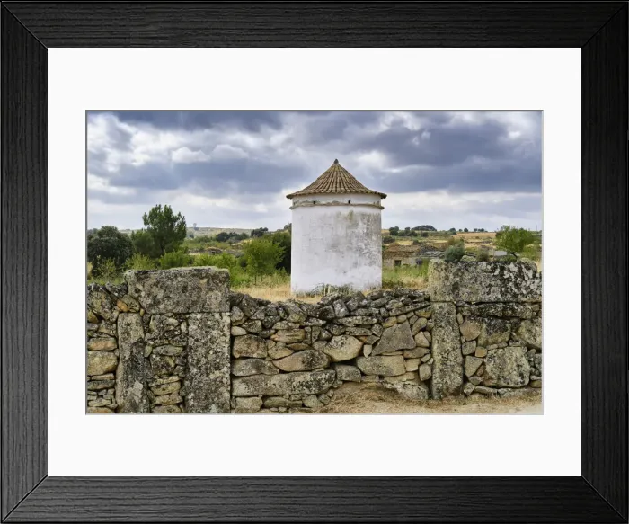 Framed Print : Stone, walls of stone, houses of stone, stone everywhere Framed Print : Stone, walls of stone, houses of stone, stone everywhere