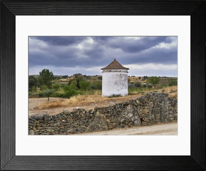 Framed Print : Stone, walls of stone, houses of stone, stone everywhere Framed Print : Stone, walls of stone, houses of stone, stone everywhere