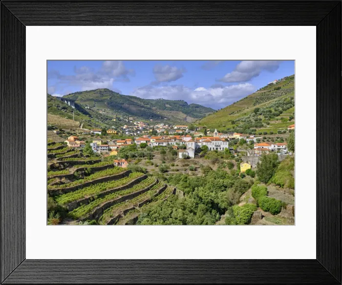 Framed Print : Vilarinho dos Freires, a village on the banks of the river Tanha Framed Print : Vilarinho dos Freires, a village on the banks of the river Tanha