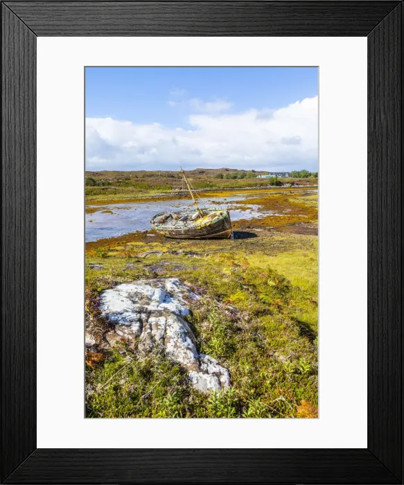 Framed Print : Culduie, Applecross, Scotland, United Kingdom Framed Print : Culduie, Applecross, Scotland, United Kingdom