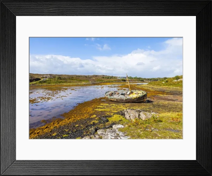 Framed Print : Culduie, Applecross, Scotland, United Kingdom Framed Print : Culduie, Applecross, Scotland, United Kingdom