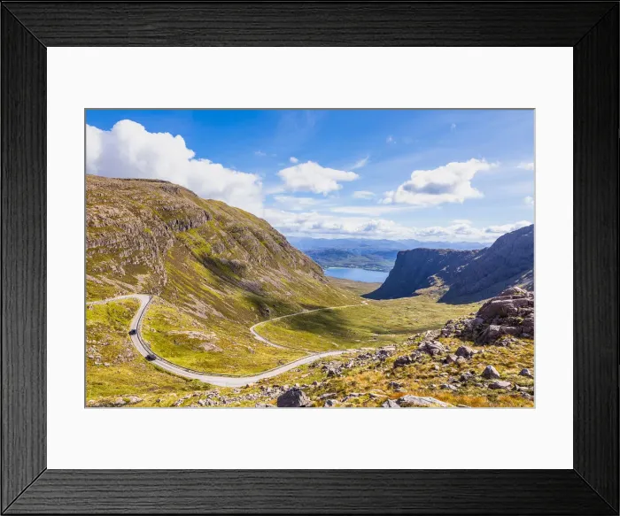 Framed Print : Bealach na Ba, Wester Ross, Scotland, United Kingdom Framed Print : Bealach na Ba, Wester Ross, Scotland, United Kingdom