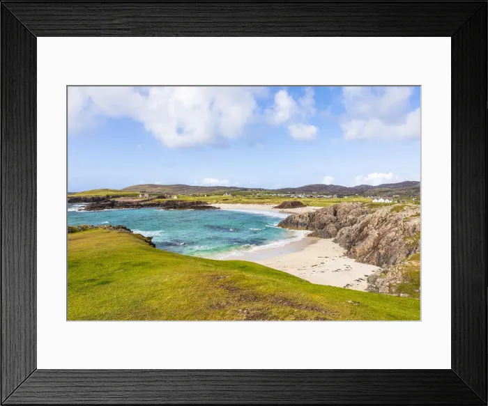 Framed Print : Clachtoll Beach, Sutherland, Scotland, United Kingdom