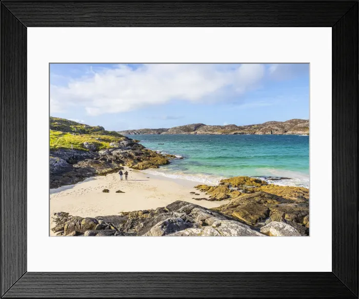 Framed Print : Achmelvich beach, Achmelvich Bay, Scotland, United Kingdom Framed Print : Achmelvich beach, Achmelvich Bay, Scotland, United Kingdom