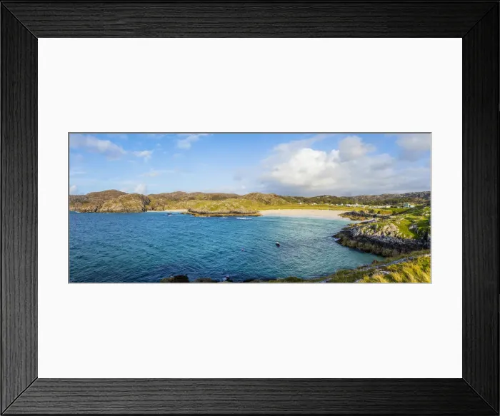 Framed Print : Achmelvich beach, Achmelvich Bay, Scotland, United Kingdom