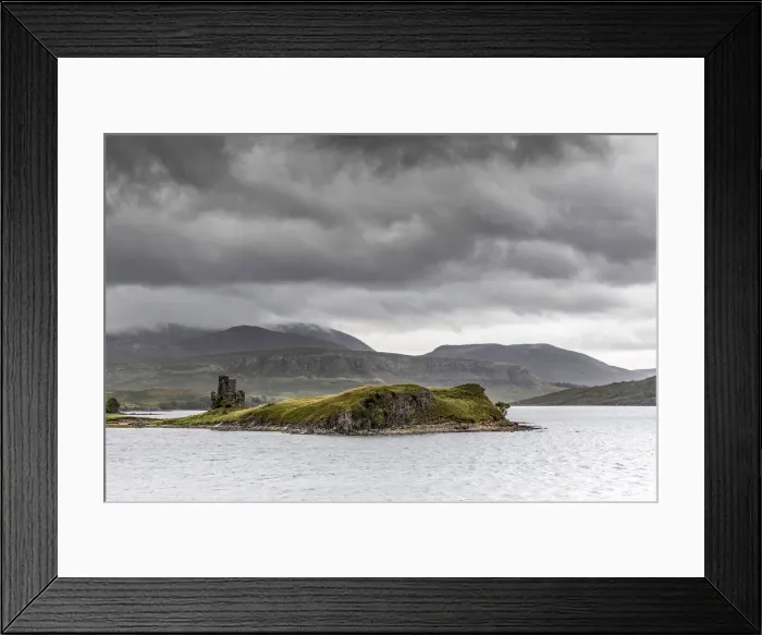 Framed Print : Ardvreck Castle, Loch Assynt, Sutherland, Scotland, United Kingdom Framed Print : Ardvreck Castle, Loch Assynt, Sutherland, Scotland, United Kingdom