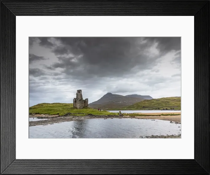 Framed Print : Ardvreck Castle, Loch Assynt, Sutherland, Scotland, United Kingdom Framed Print : Ardvreck Castle, Loch Assynt, Sutherland, Scotland, United Kingdom