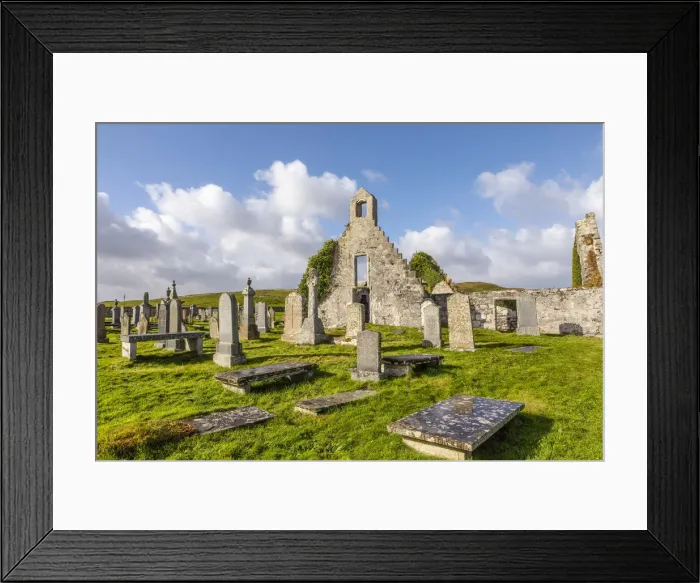 Framed Print : Balnakaeil Church, Durness, Scotland, United Kingdom