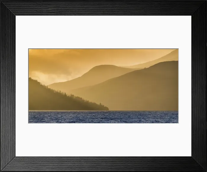 Framed Print : Last Rays of Light over Loch Tay, Perth & Kinross, Scotland Framed Print : Last Rays of Light over Loch Tay, Perth & Kinross, Scotland