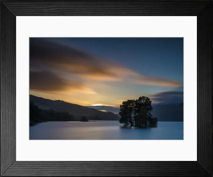 Framed Print : Sunset over Loch Tay, Perth & Kinross, Scotland Framed Print : Sunset over Loch Tay, Perth & Kinross, Scotland