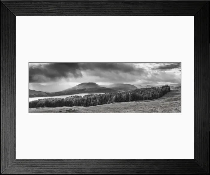 Framed Print : Storm Clouds over Loch Tulla, Argyll & Bute, Scotland Framed Print : Storm Clouds over Loch Tulla, Argyll & Bute, Scotland
