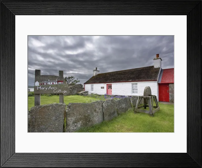 Framed Print : Mary Anns Cottage, crofting museum, Dunnet, Caithness, Scotland Framed Print : Mary Anns Cottage, crofting museum, Dunnet, Caithness, Scotland