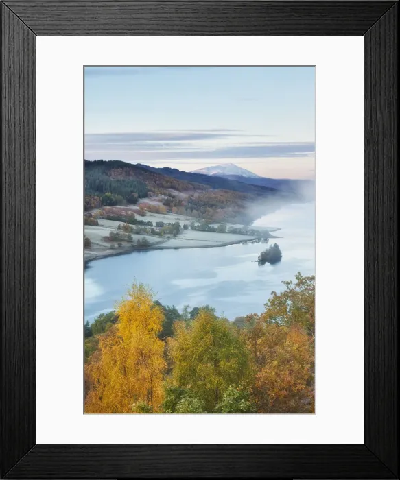 Framed Print : Queens View, Loch Tummel, Perthshire, Scotland Framed Print : Queens View, Loch Tummel, Perthshire, Scotland
