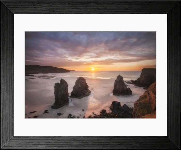 Framed Print : Tolsta Beach at sunrise, Isle of Lewis, Outer Hebrides, Scotland Framed Print : Tolsta Beach at sunrise, Isle of Lewis, Outer Hebrides, Scotland