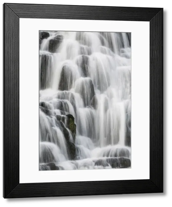 Framed Print : Waterfall detail Trotternish Peninsular, Scotland Framed Print : Waterfall detail Trotternish Peninsular, Scotland