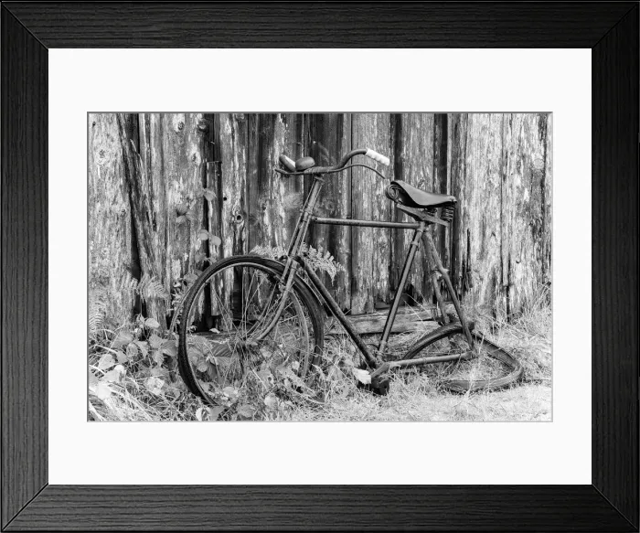 Framed Print : Old Bicycle in Glen Etive, Scottish Highlands, Scotland, UK Framed Print : Old Bicycle in Glen Etive, Scottish Highlands, Scotland, UK