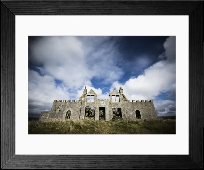 Framed Print : The Windhouse, Yell, Shetland Islands, Scotland Framed Print : The Windhouse, Yell, Shetland Islands, Scotland